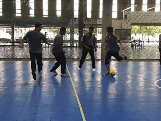 Pertandingan Futsal antara Team AMTRC VS Team MDC Staff (22 July 2016)